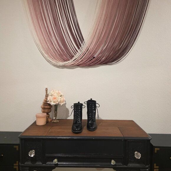 Sonoma Lace-Up Ankle Boots Sz 9 - Picture 1 of 8